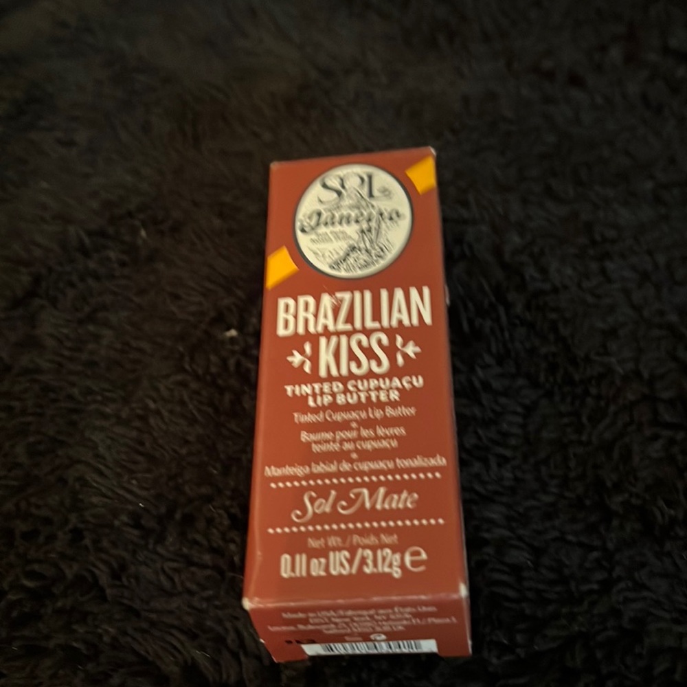 Brazilian kiss tinted lip, butter, color, soulmate